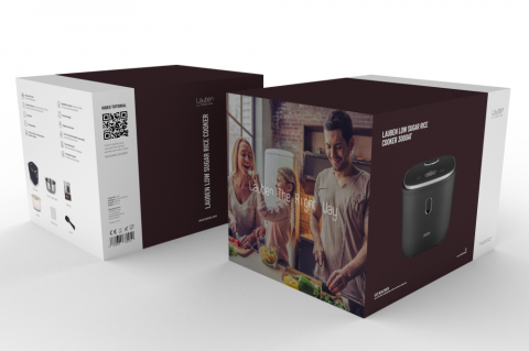 Lauben Low Sugar Rice Cooker 3000AT Multifunkciós rizsfőző 3L